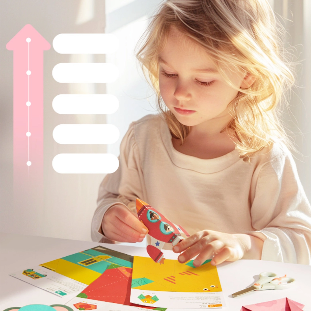 Let's Origami Kit - 3+ years 77 pcs