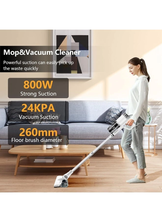 Stick Vacuum Cleaner - 2 in 1 Mopping