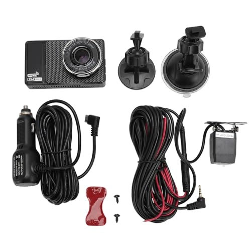 WiFi 3 Inch Screen Dash Camera - 2K 30FPS 1080P