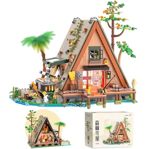 A-Frame Cabin - 1486pcs