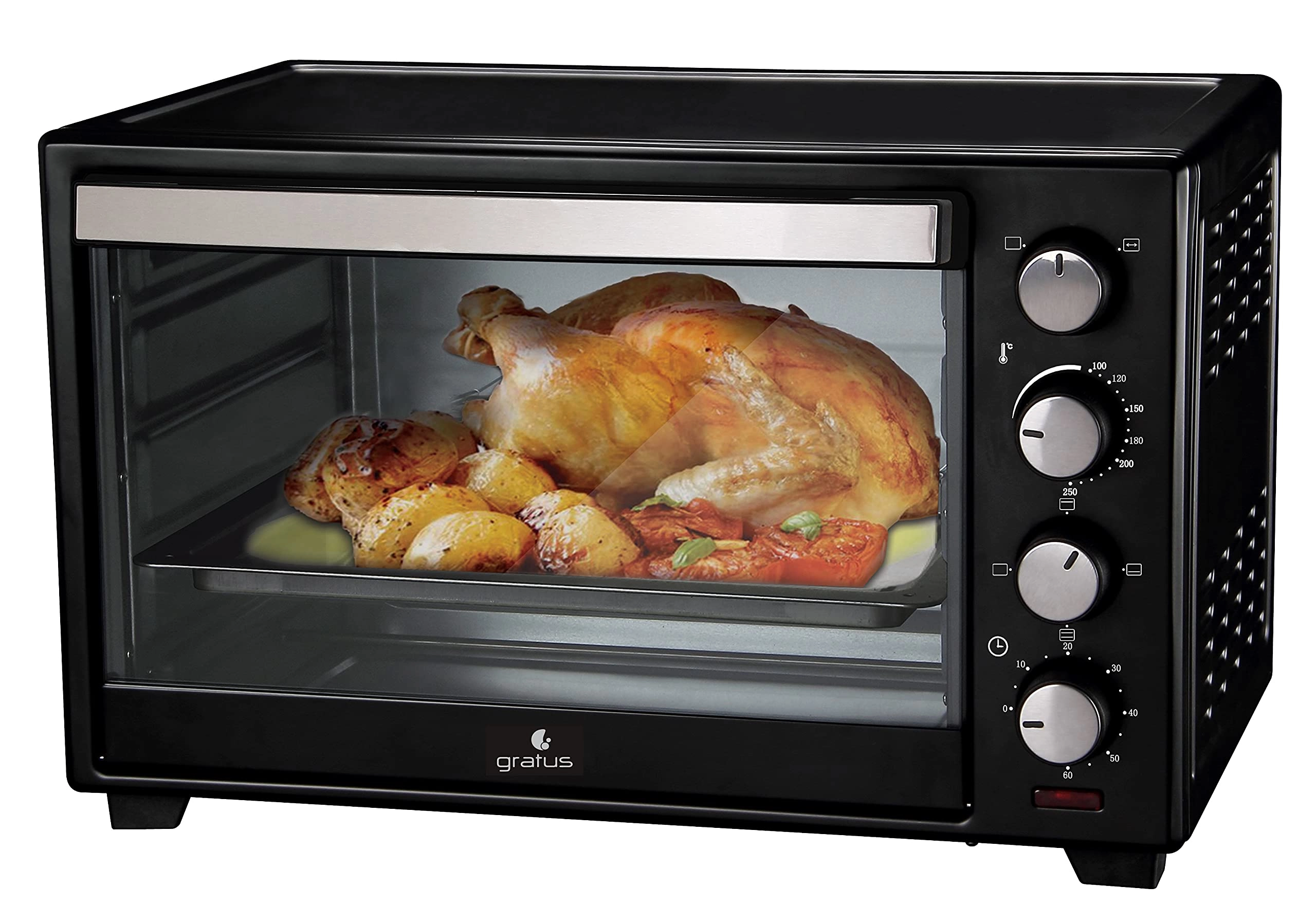 GRATUS Electric Oven Toaster Grill