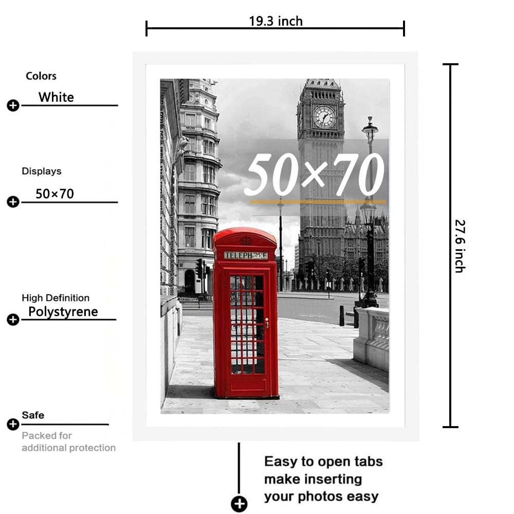 Picture Frame - 50x70cm 1 Pack