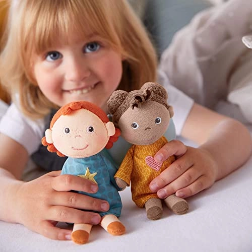 Nora Guardian Angel Doll - 17 cm yellow