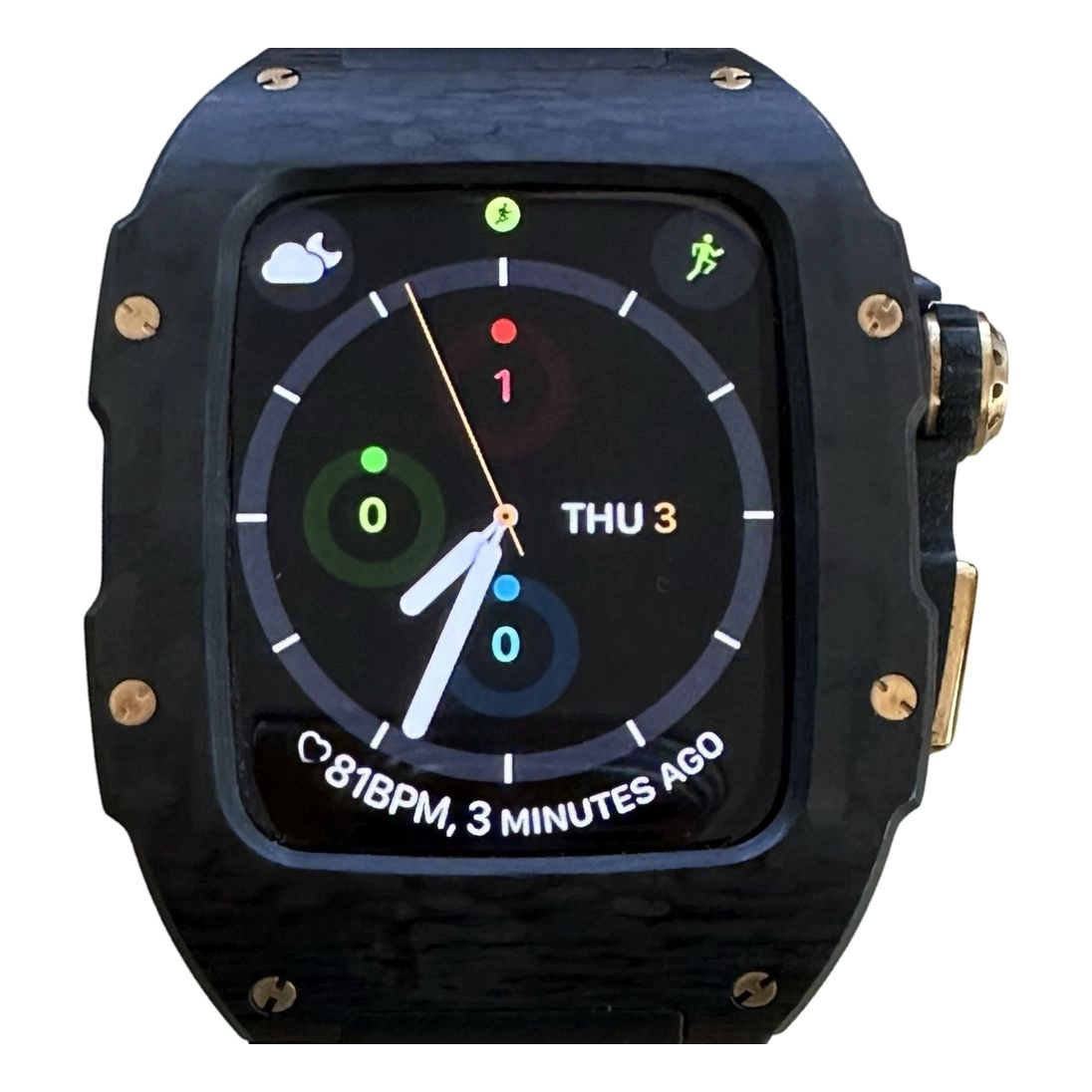 Aurora Concepts Apple Watch Series 10 Carbon Fibre