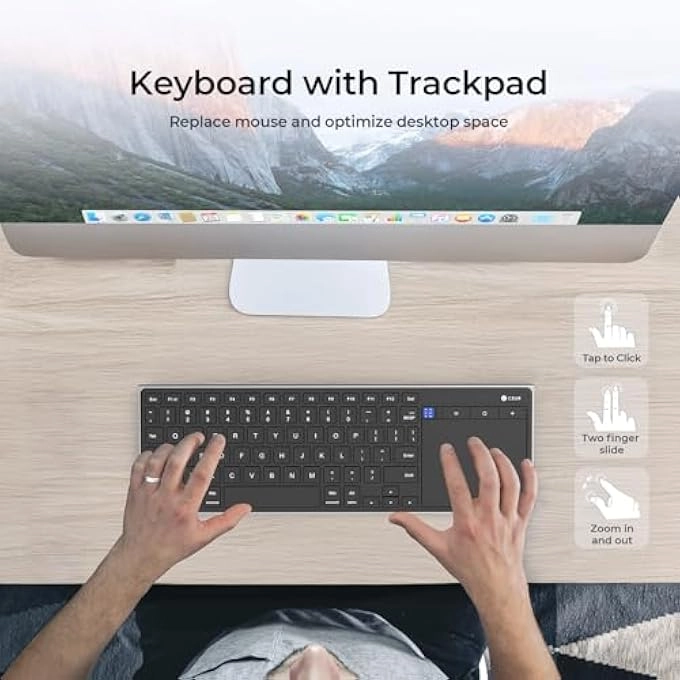 Rechargeable Bluetooth Keyboard - Wireless