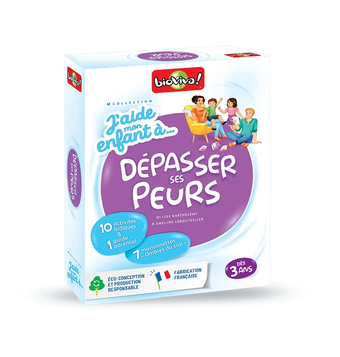 Bioviva Help My Child to Overcome His Fears - Card Game Multi-Color (French)