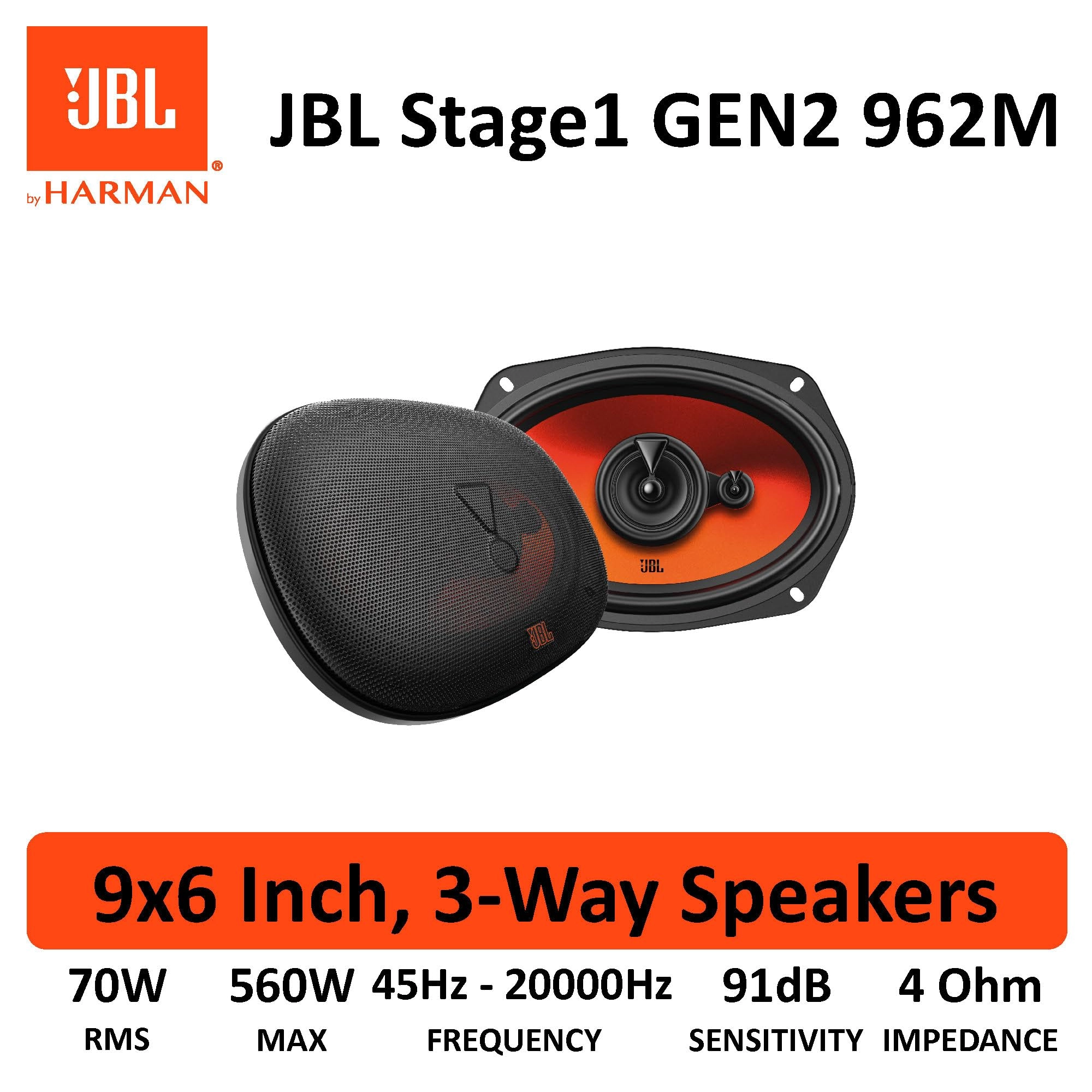 Stage1 962M - 152mm 3-Way Coaxial