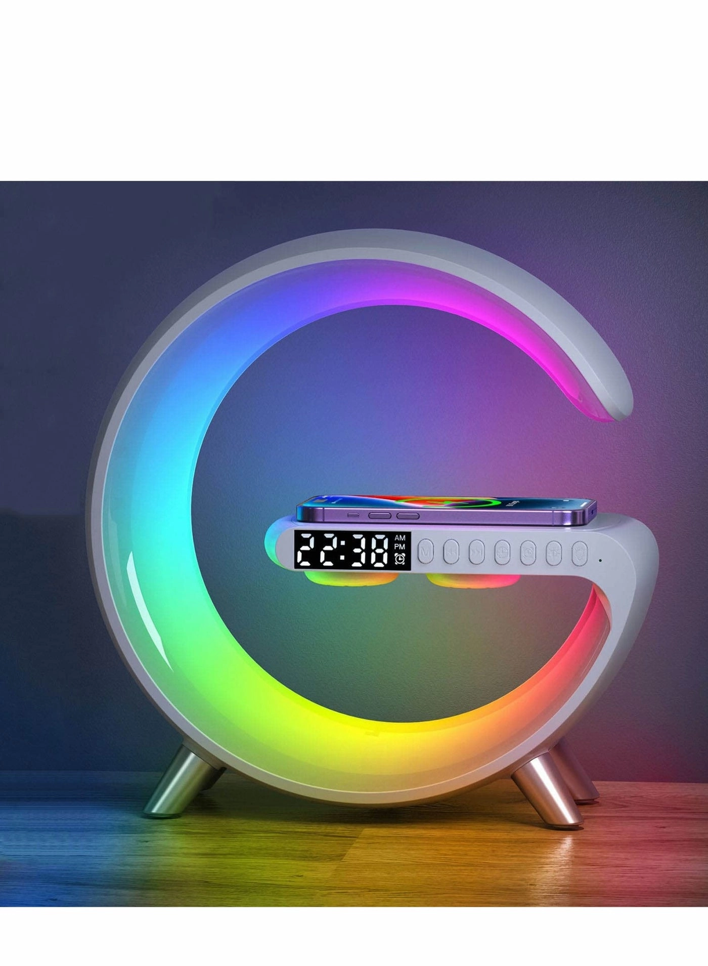 SOLARAE Portable LED Bluetooth Speaker
