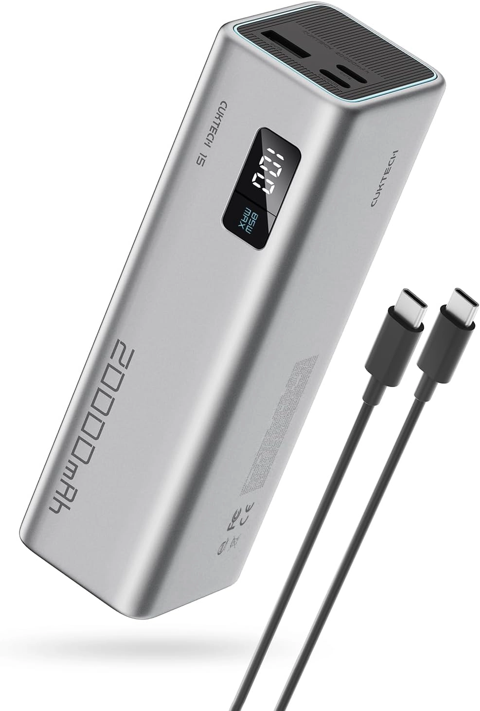 CUKTECH 15 SE - 20000mAh 65W PD 3.0 Fast Charging 3-Port USB C