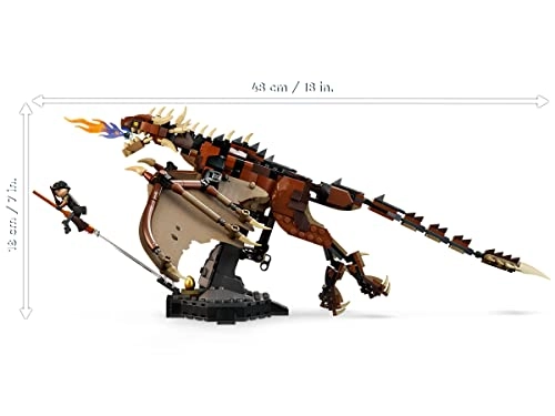 Harry Potter Hungarian Horntail Dragon (76406) - with Minifigure 40 cm wingspan