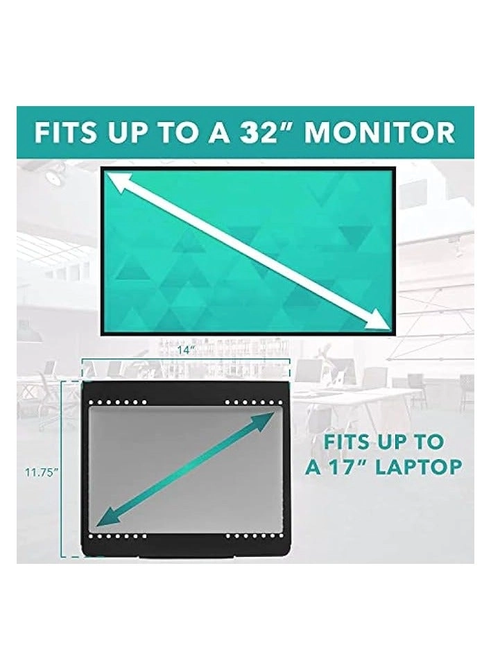Dual Monitor Stand - 32 inch 75mm x 75mm 100mm x 100mm
