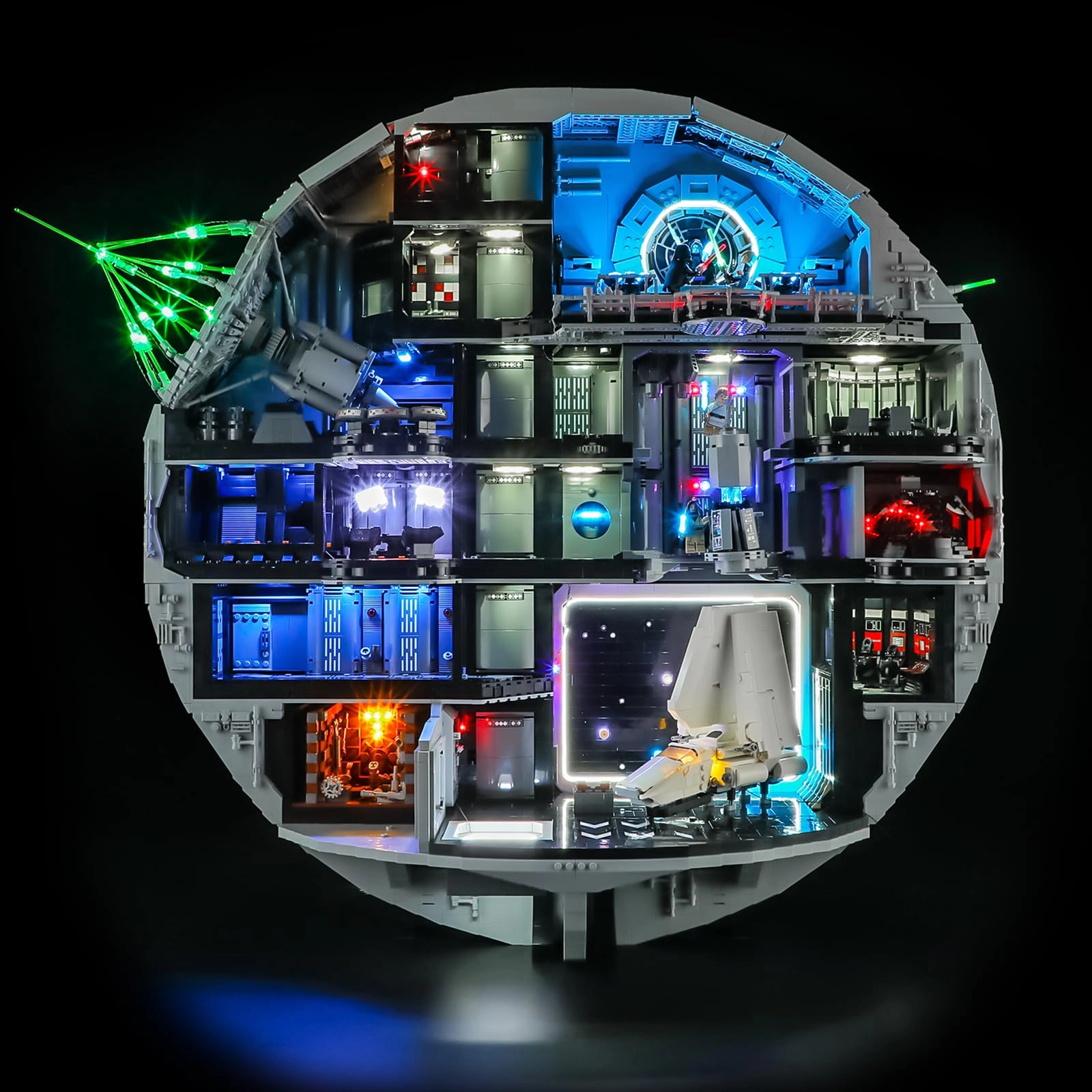BRIKSMAX LED Light Kit for LEGO Star Wars Death Star 75419