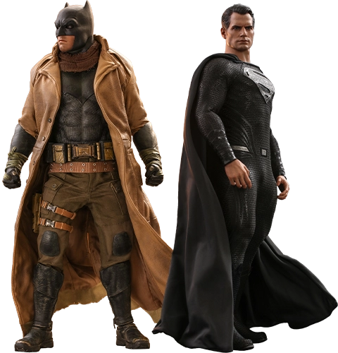Hot Toys Knightmare Batman + Superman - Television Masterpiece Series - Zack Snyder's Justice League - Sixth Scale Figure Set