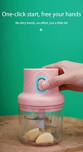 Mini Food Chopper - 250 ml USB Rechargeable