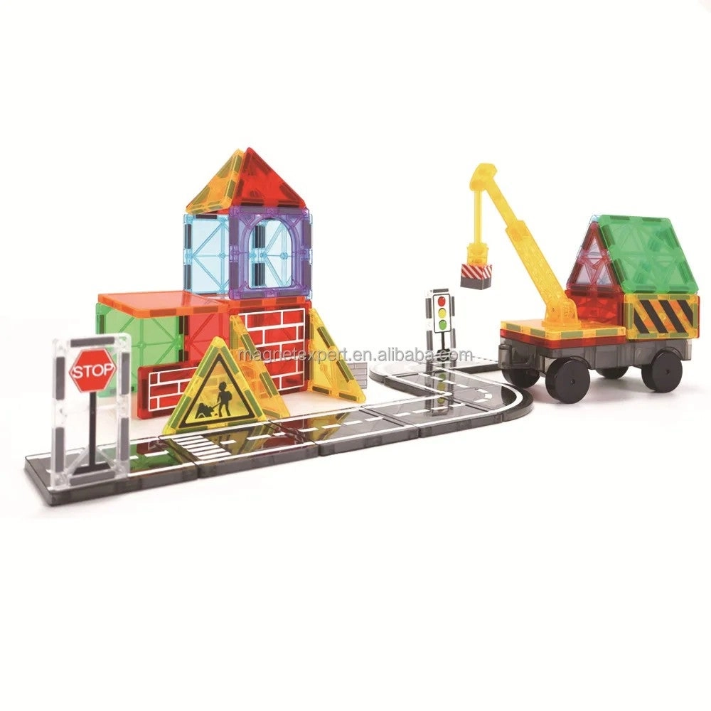Magnetic Tiles - EN71 Certified Plastic
