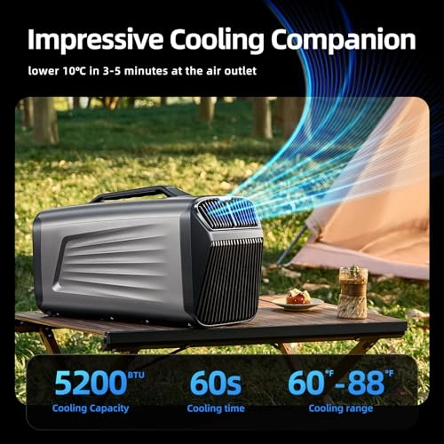 5200BTU Portable Tent Air Conditioner - 400W