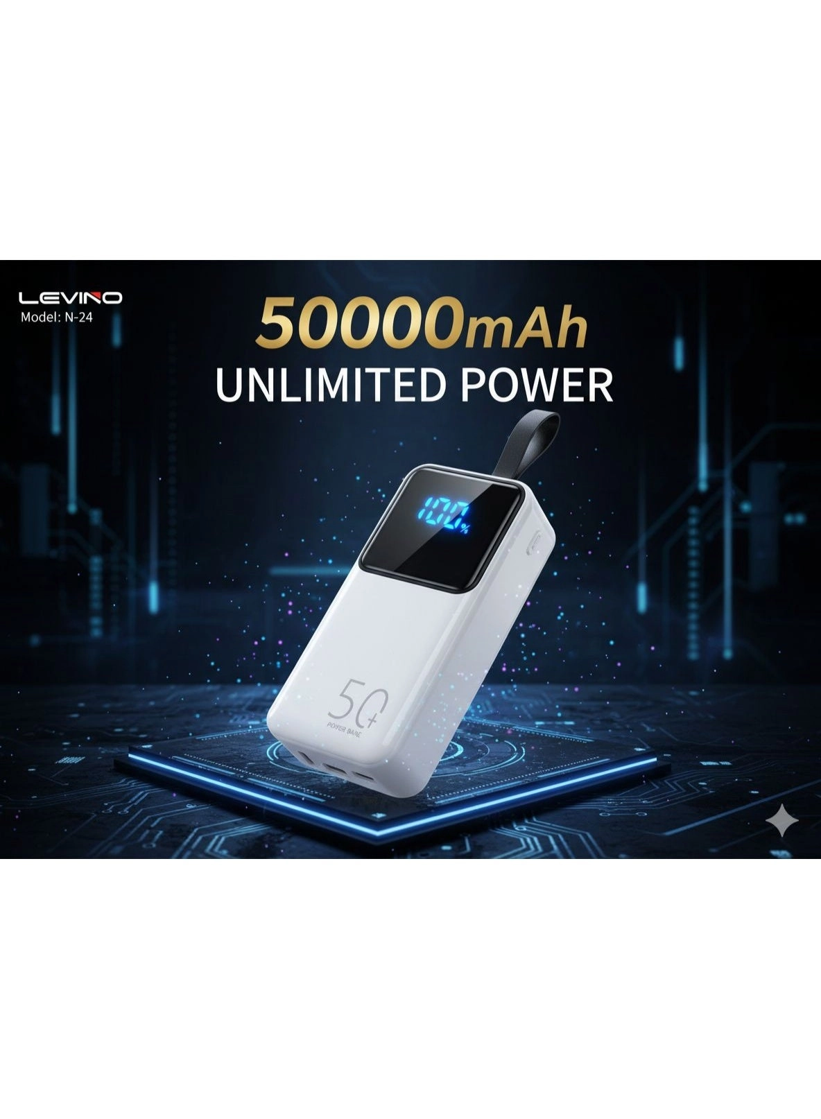 PD Power Bank - 50,000mAh 22.5W Fast Charging