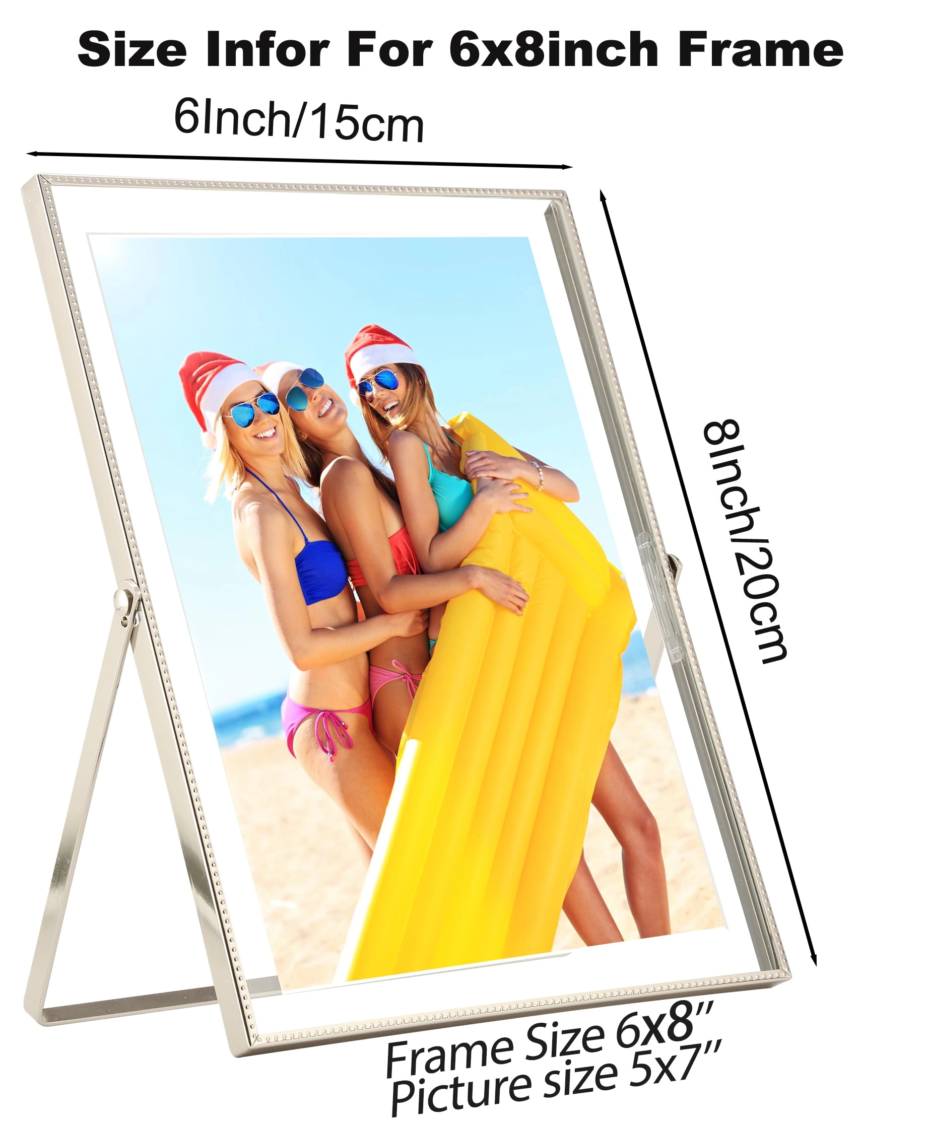 Floating Photo Frame - 6x8'' Set