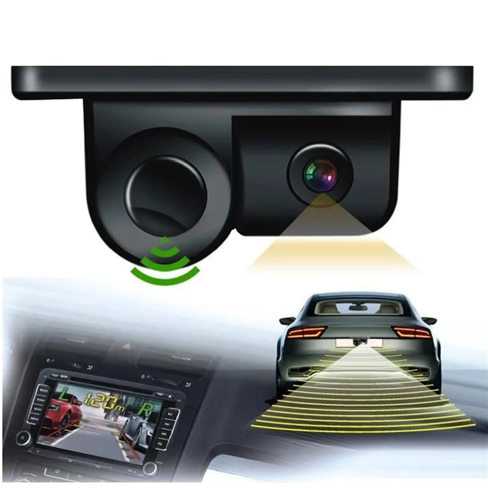 KingChuan CCD Car Rear View Camera - Night vision 720 x 570