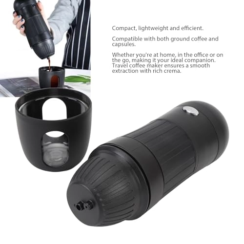 Portable Coffee Maker - ground coffee and capsules