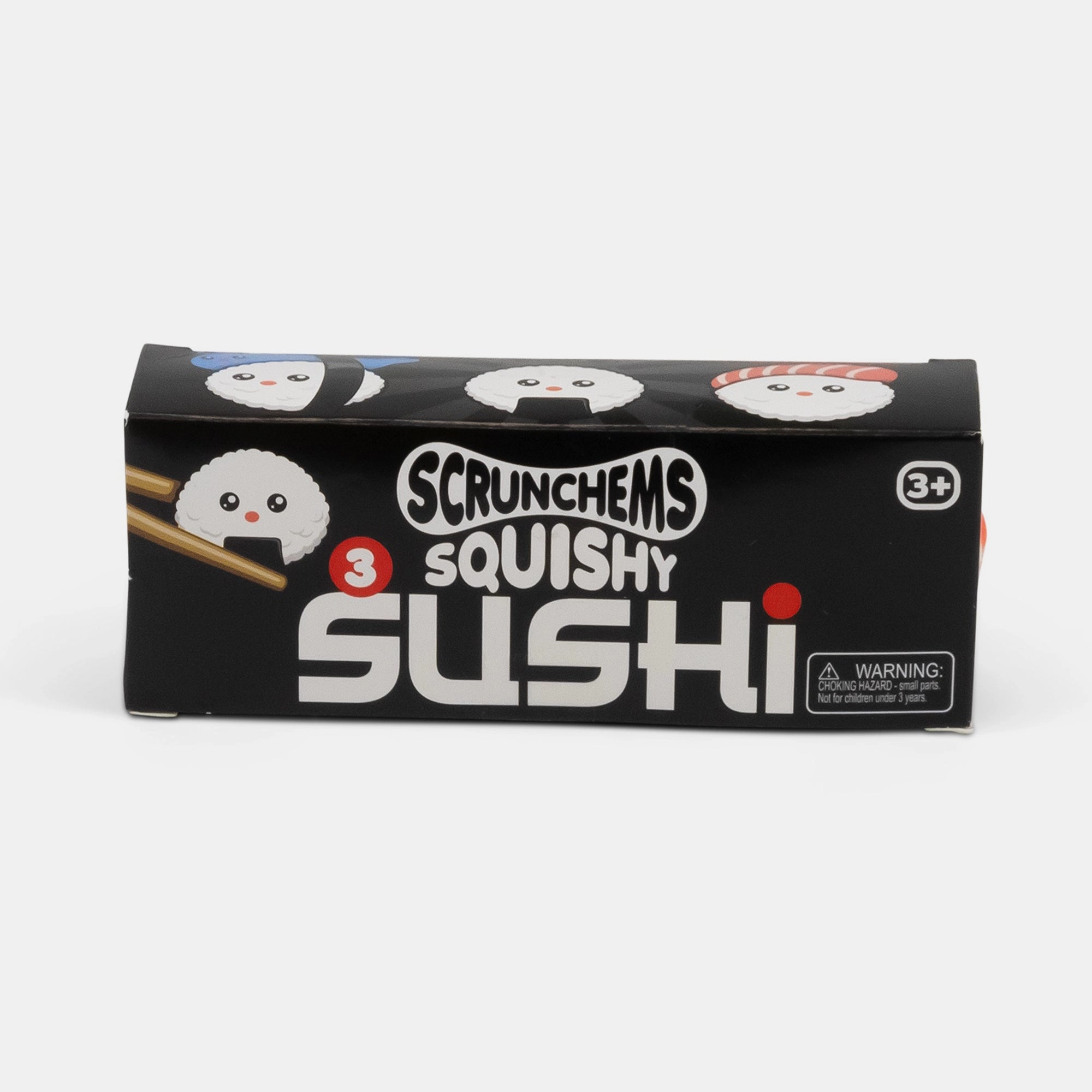 BORDERS Scrunchems Squishy Sushi - 3+ 3 pieces