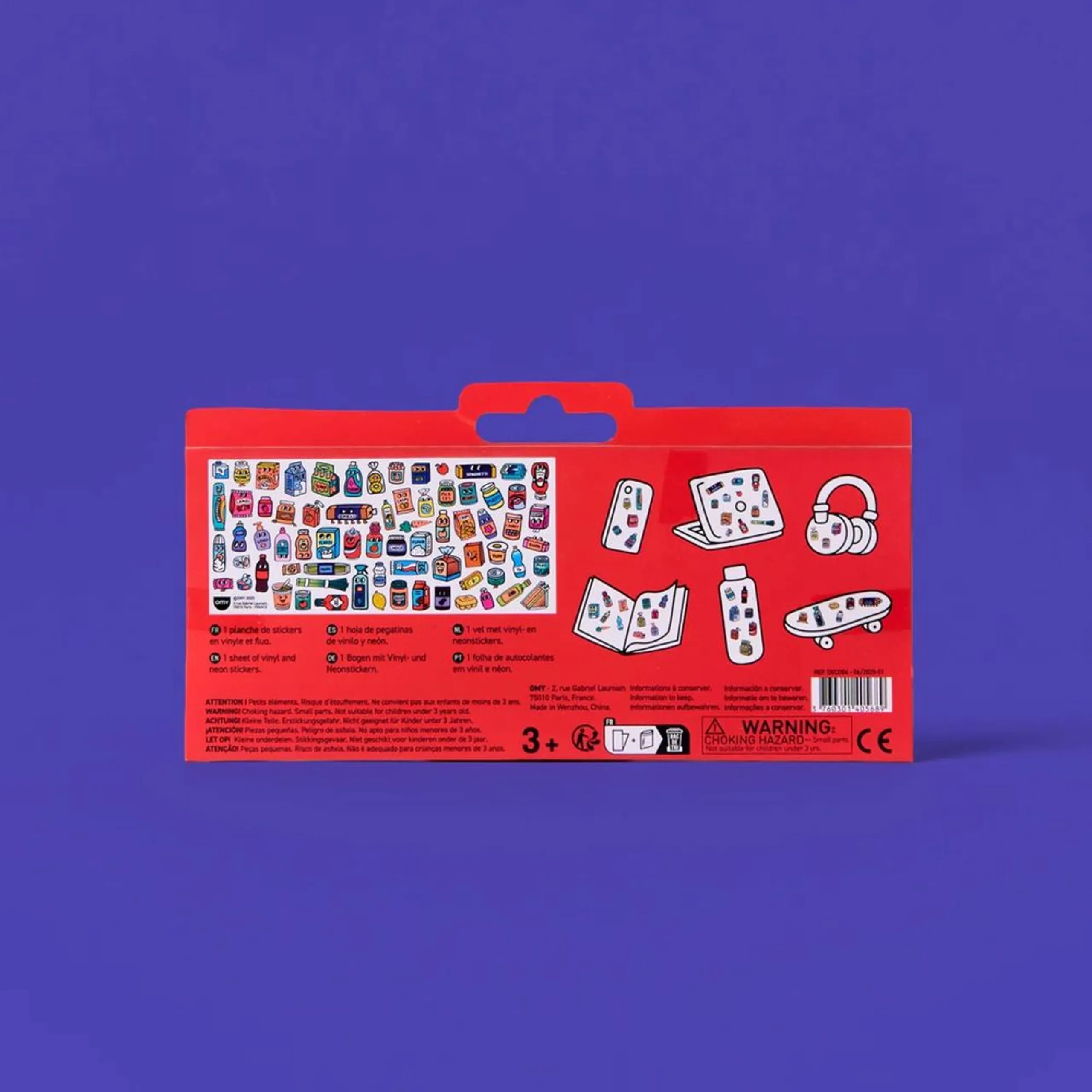 Supermarket Sticker Book