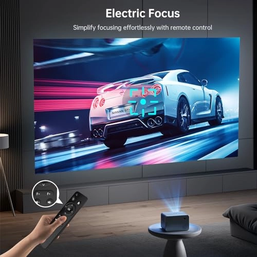 Mini Portable Projector 8500L Lumens 1920 x 1080