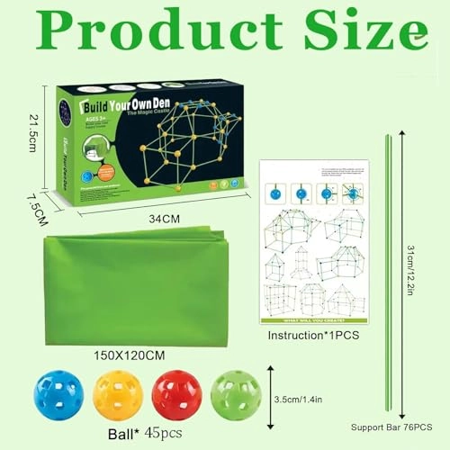 Creative Building Set - Play Tent Educational Toy