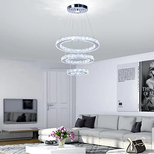 LED Chandelier - 2700K-6000K Dimmable