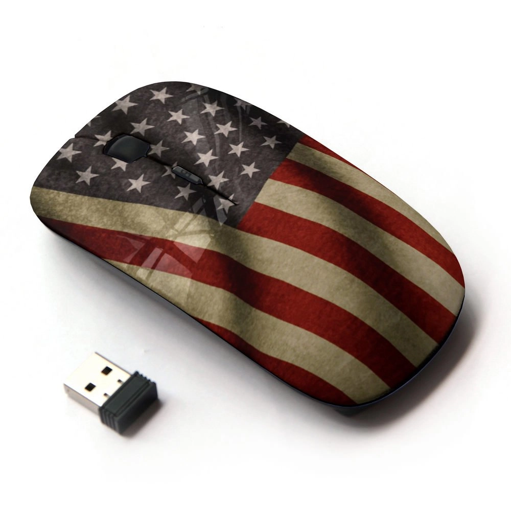 Graphic4You Waving Flag Mouse - Wireless