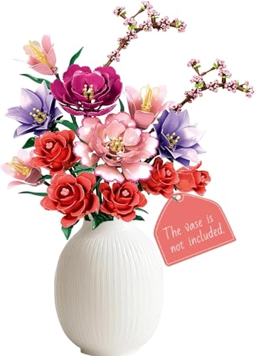 Flowers Bouquet Building Set - 1250pcs