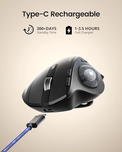 Trackball Mouse - Wireless