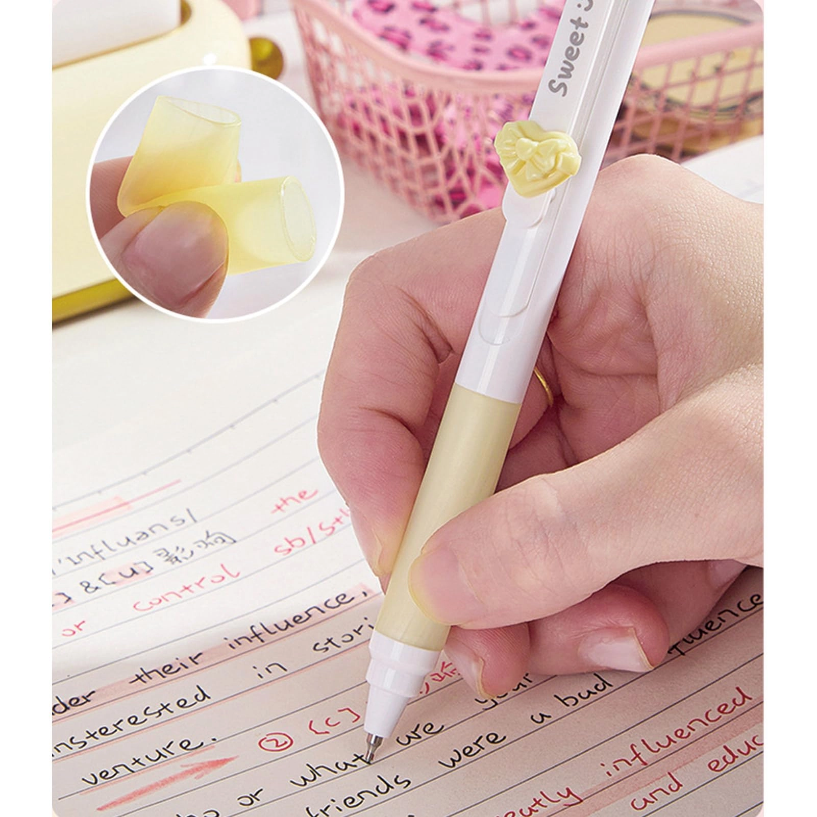 Cute Gel Pen - 4Pcs 0.5mm