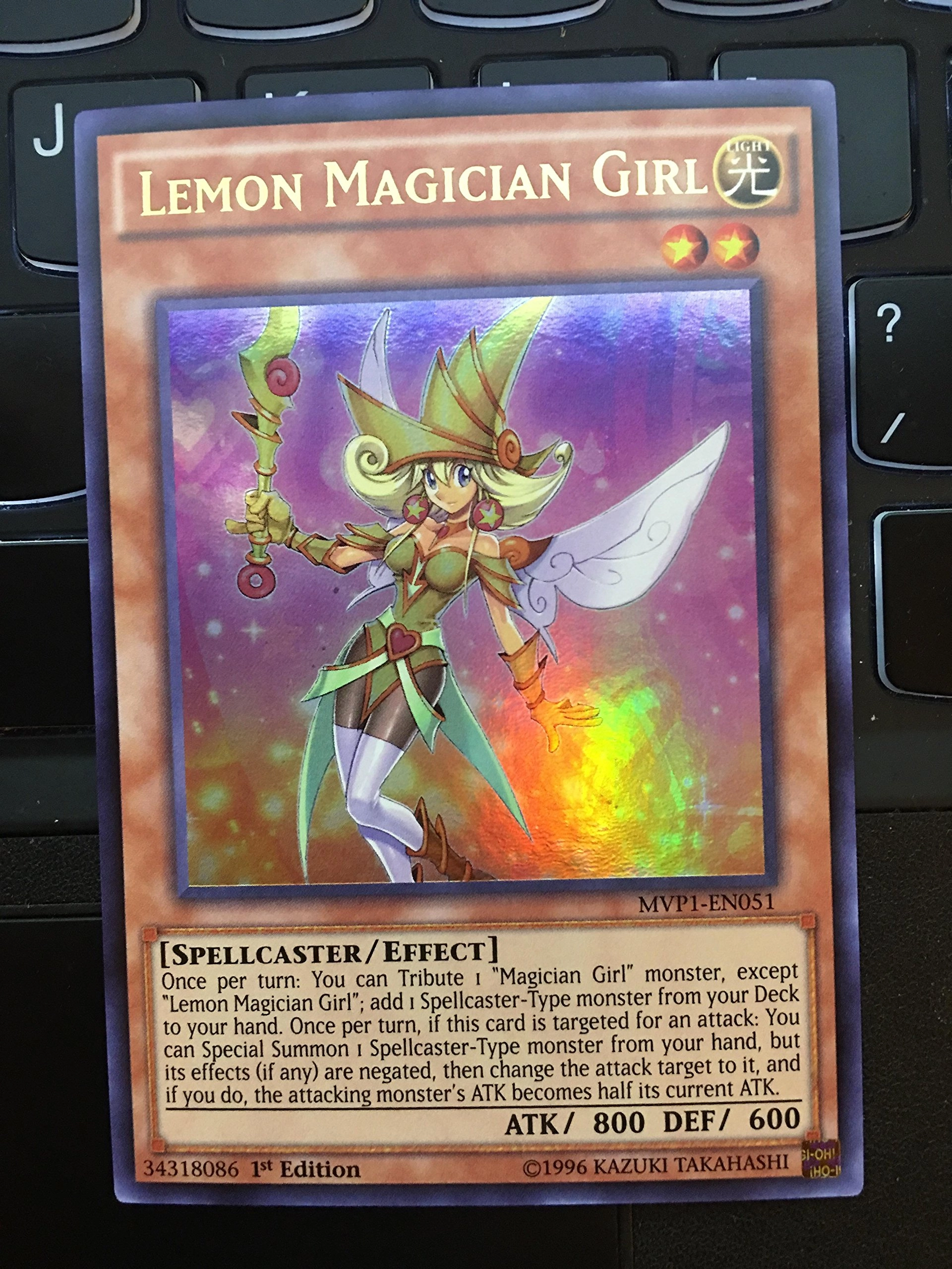 Yu-Gi-Oh! Lemon Magician Girl MVP1-EN051 - 1st Edition