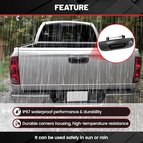 Tailgate Handle w/Backup Camera - RCA