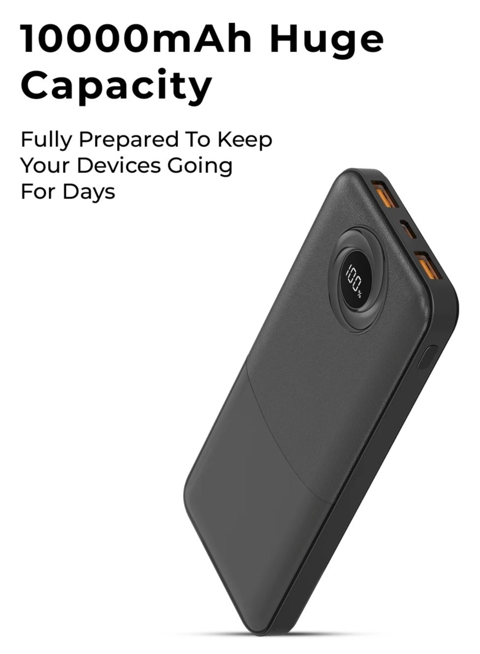 GP10B - 10000mAh 22.5W 2 USB-A 1 USB-C