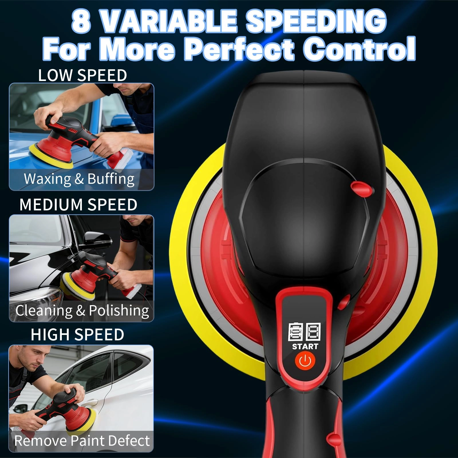 Cordless Polisher - 6-inch