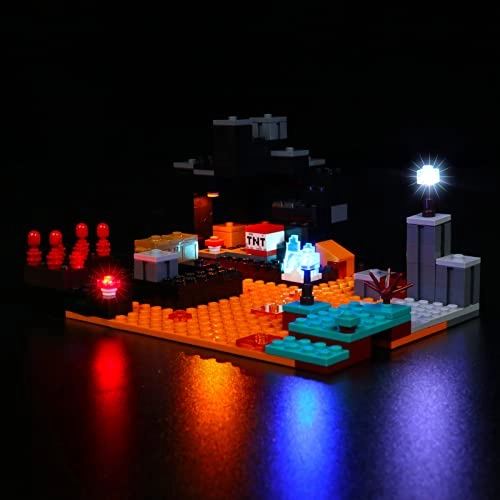 21185 The Netherbastion Action - Acrylonitrile Butadiene Styrene (ABS) Minecraft 5V
