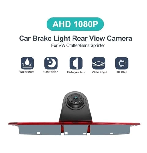 Rear View Parking Camera - Night Vision Wire