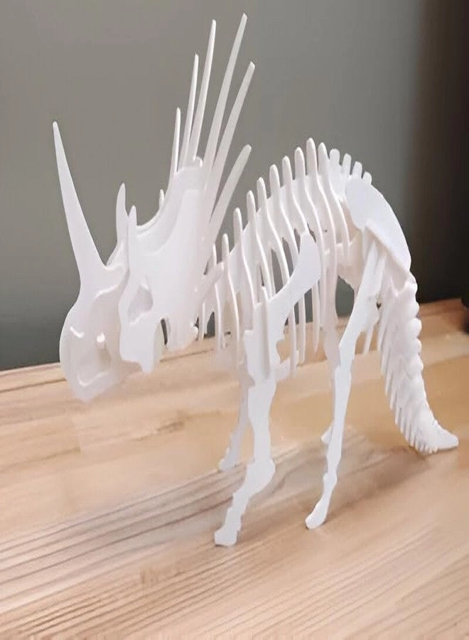 Styracosaurus - 3D Skeleton Puzzle DIY Assembly