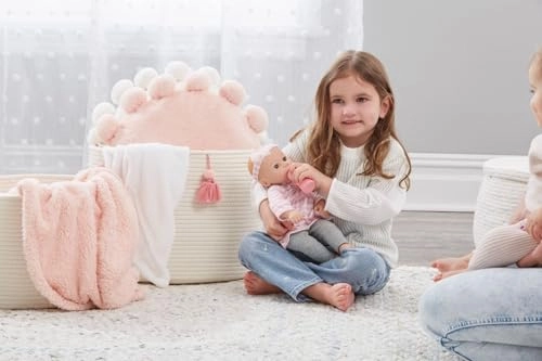 Sweet Smiles Kitty Baby Doll - 14-inch Light Skin Tone Ages 12+