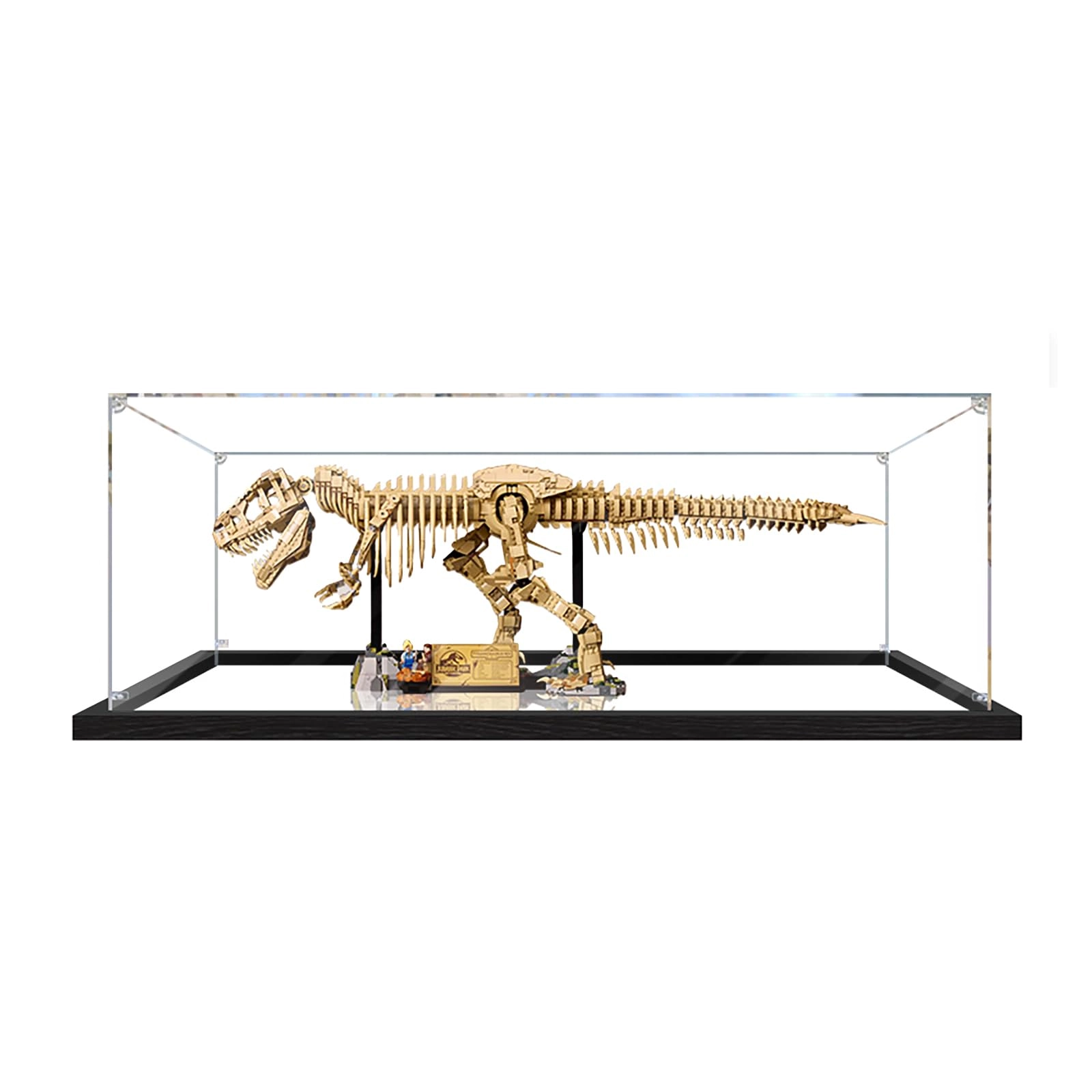 Acrylic Display Case for LEGO 76968 - Transparent 2mm Tyrannosaurus Rex