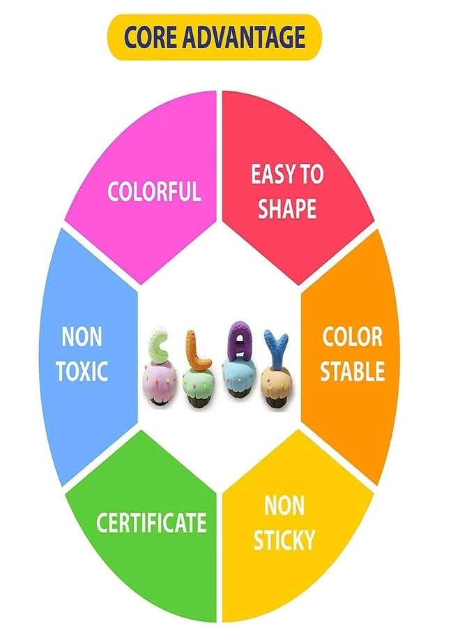 Fluffy Foam Clay - 18 piece(s)