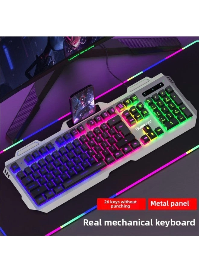 Mechanical Feel - Wired + E-sports Mouse