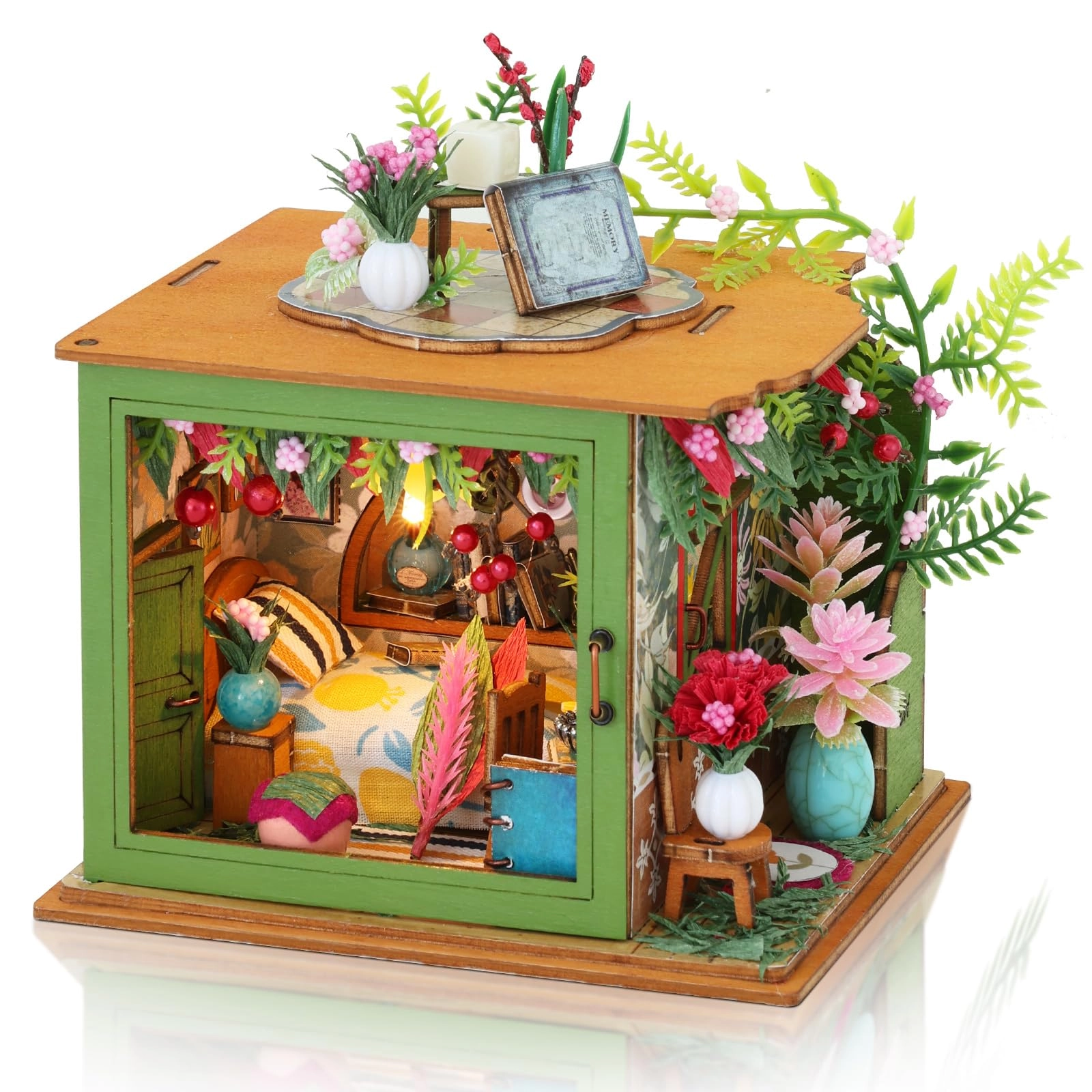 Cuteefun DIY Miniature Dollhouse - The Secret Garden