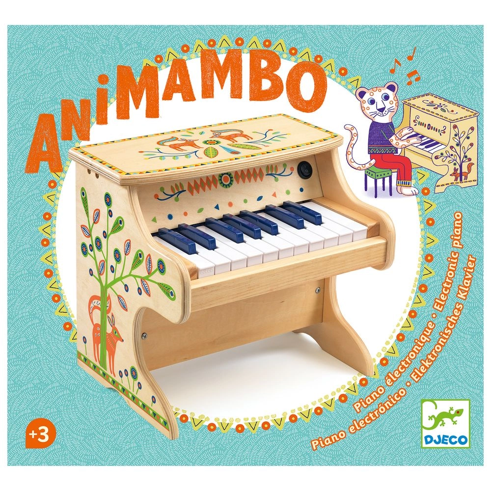 Animambo Electronic Piano - Suitable for 3 years and above
