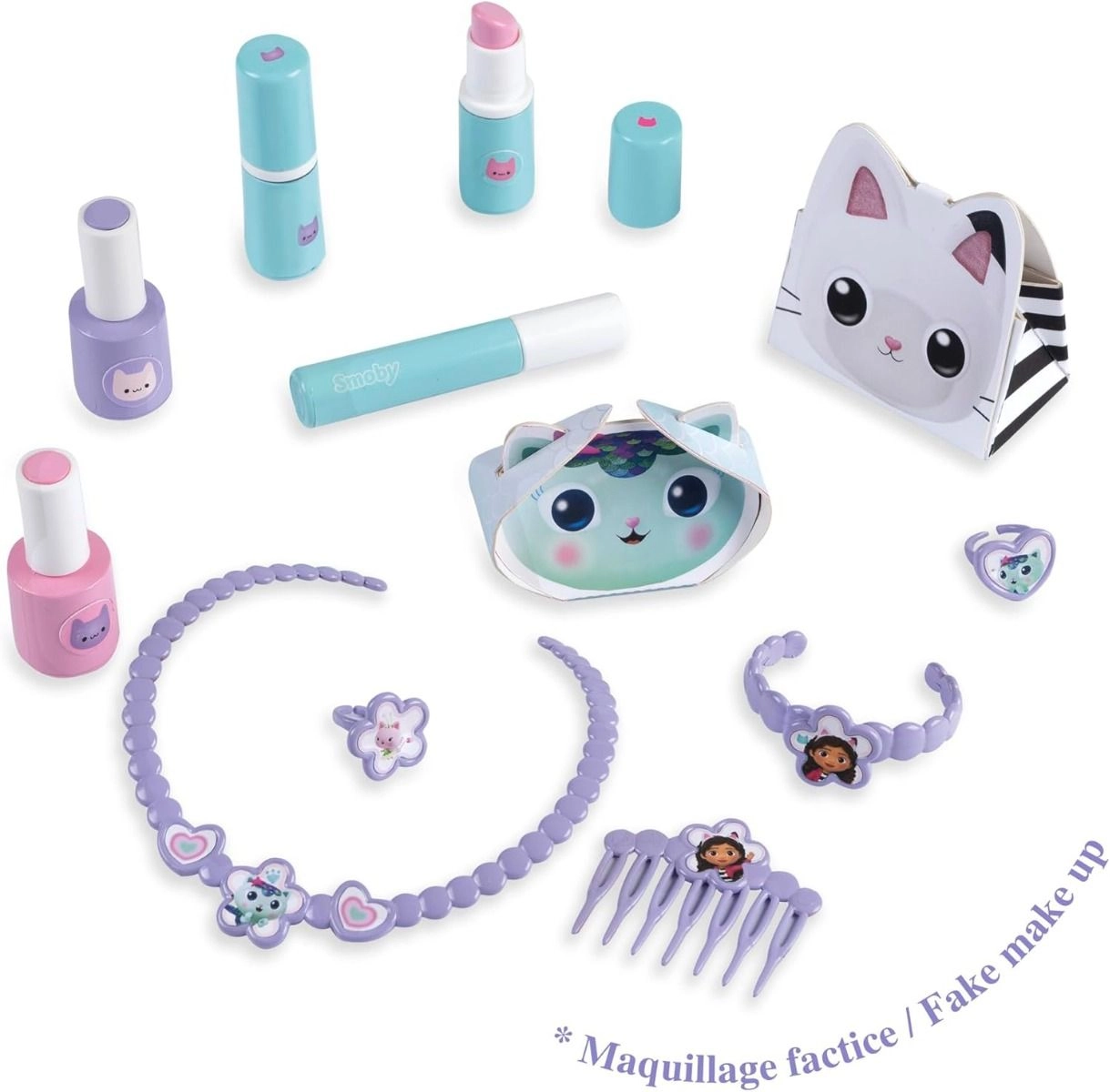 Gabby Hairdresser 2-in-1 Dressing Table - 12 pcs (sim-7600320254)