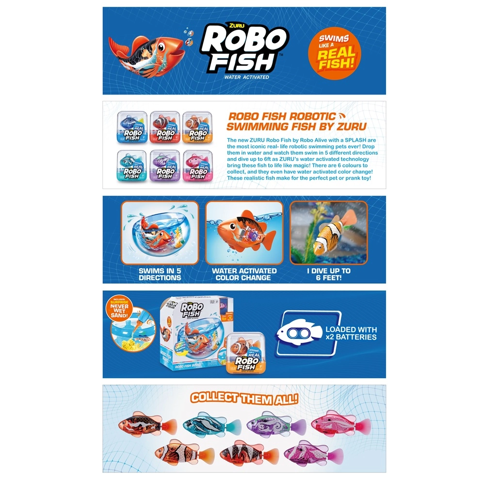 Robo Alive Fish - Series 3 Swimming