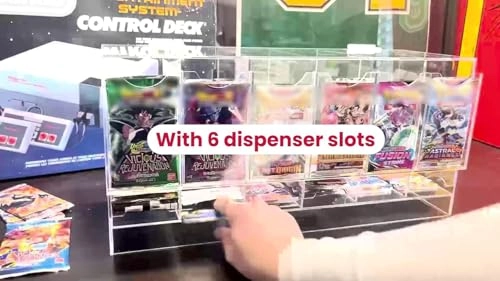 Acrylic Display Dispenser - 6-Slot