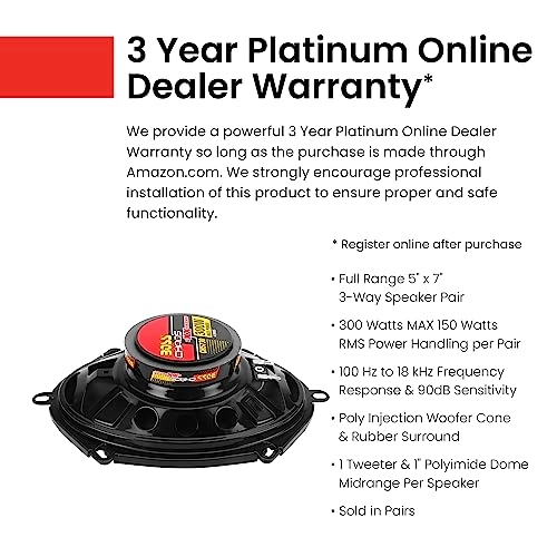 CH5730 - 5 x 7 Inch 3 Way